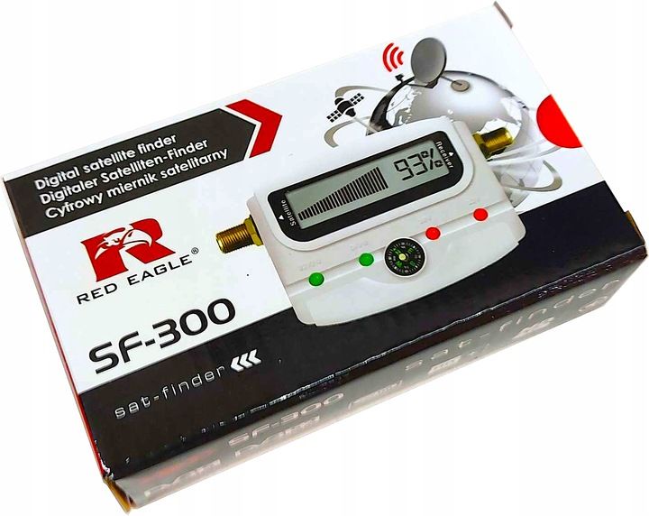 MIERNIK DO SATELITY Sygnału Satelitarnego SAT LCD +KABEL zdjęcie 4