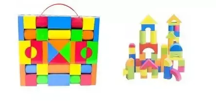 Klocki piankowe 34szt zdjęcie 1