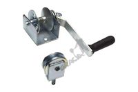 KOŁOWROTEK I  ROLKA DO GRILLA WISZĄCEGO- TRÓJNOGA