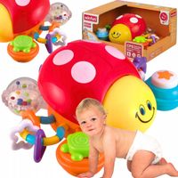 Smily Play uciekająca biedronka zabawka do nauki raczkowania dla dzieci 6m+