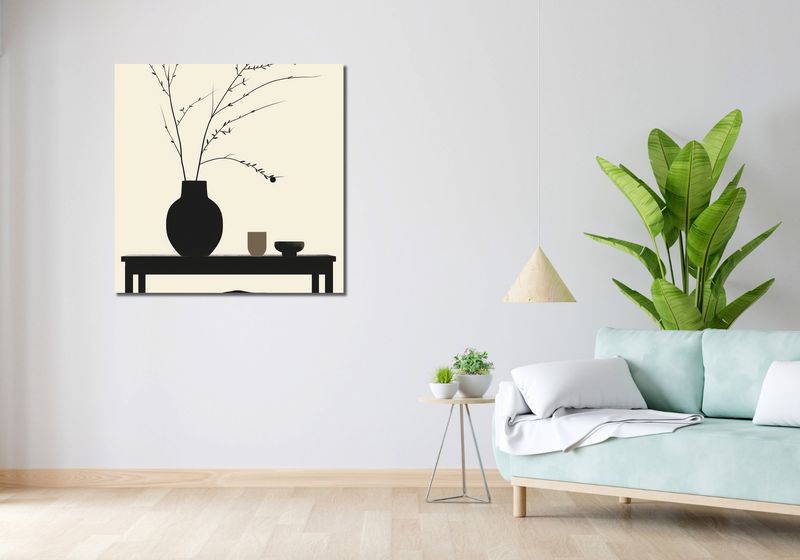 Obraz 90x90cm Wypocznij Psino zdjęcie 2