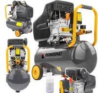 KOMPRESOR OLEJOWY 24L SPRĘŻARKA 8 BAR 206 l/min 230V WYDAJNY 2 LATA GWARANC