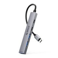 hub ysb4-u2 stacja dokująca usb-c na usb-a usb-c - szary