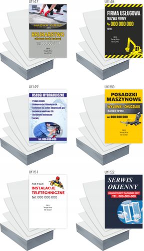 Ulotki A5 1000 szt firmowe USŁUGI HYDRAULICZNE + PROJEKT GRATIS na Arena.pl