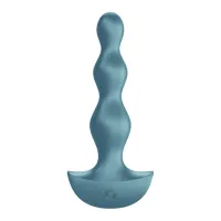 satisfyer lolli plug 2 ice - wibrująca anatomiczna wtyczka silikonowa ipx7