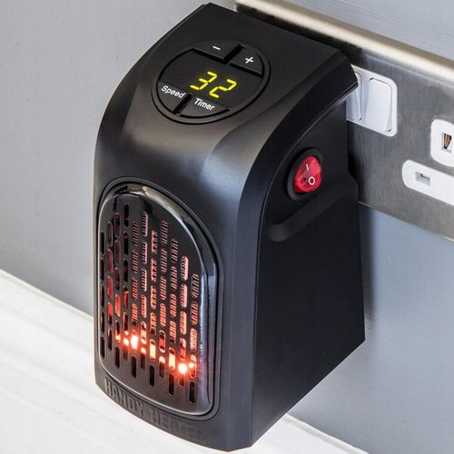 GRZEJNIK ścienny MINI TERMOWENTYLATOR 400W + PILOT na Arena.pl