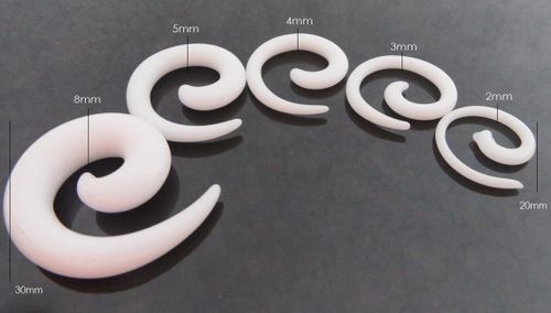 Męski piercing rozpychacz spirala kolczyk Estilo Sabroso Es0671 2mm na Arena.pl