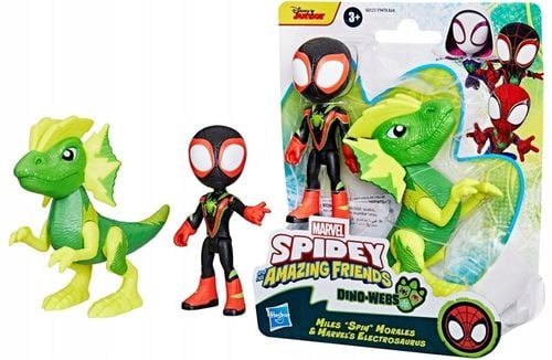 Spider-Man Spidey Dino-Webs Zestaw figurek Miles i Electrosaurus Hasbro na Arena.pl