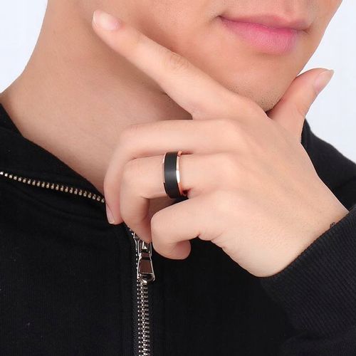 OBRĄCZKA PIERŚCIEŃ z Wolframu WOLFRING EU22 US10 na Arena.pl