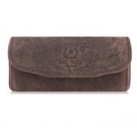 etui na okulary piórnik pokrowiec skórzany vintage paolo peruzzi t-83-hbr