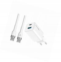 Szybka ładowarka GaN 45W USB-C z kablem do Xiaomi Redmi Note 9 Pro