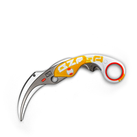Velocity Karambit | 16 cm | Metal | Brelok | Valorant