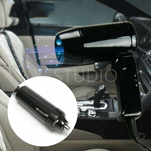 PRZENOŚNA SKŁADANA SUSZARKA DO WŁOSÓW, SZYBKOSCHNĄCA NA GORĄCO I NA ZIMNO na Arena.pl