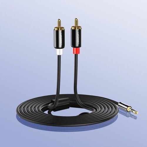 KABEL AUDIO UGREEN MINI JACK 3,5 mm DO 2RCA CINCH MOCNY PRZEWÓD 3M na Arena.pl