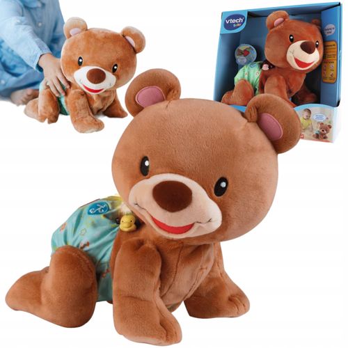 Raczkujący Miś Tuptuś interaktywny zabawka maskotka pluszak 9m+ VTech 60824 na Arena.pl