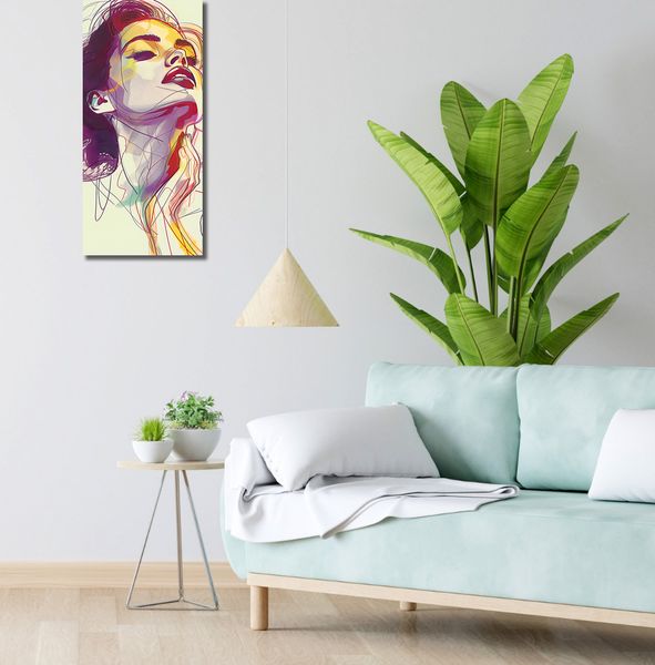 Obraz 30x70cm Płynność zdjęcie 2