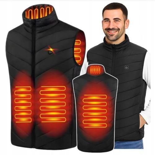 KAMIZELKA PODGRZEWANA BEZRĘKAWNIK ZASILANA GRZEJĄCA UNISEX ROZMIAR L na Arena.pl