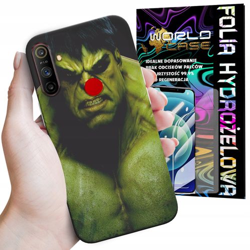 ETUI DO REALME C3 - HULK AVENGERS SPIDERMAN MARVEL + FOLIA na Arena.pl