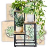 Kwietnik na rośliny 4 poziomy loftowy 68 cm Harmony