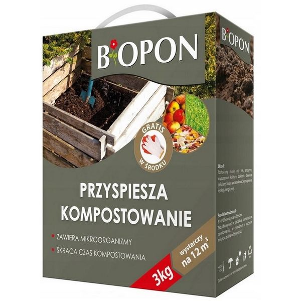 nawóz komposter 3 kg - br bio-1242 zdjęcie 1
