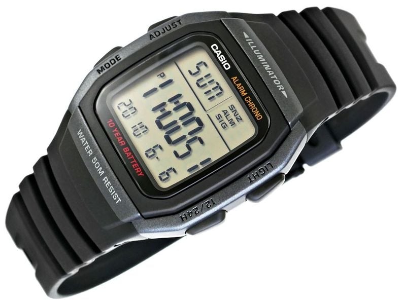 Zegarek Męski CASIO W-96H-1BVDF zdjęcie 3