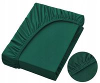 BAWEŁNIANE Prześcieradło Z GUMKĄ 120x200 + 25cm Jersey Miękkie Różne