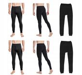 Zestaw 2 pary Kalesony Męskie Termoaktywne Bawełniane r. M/L Grube