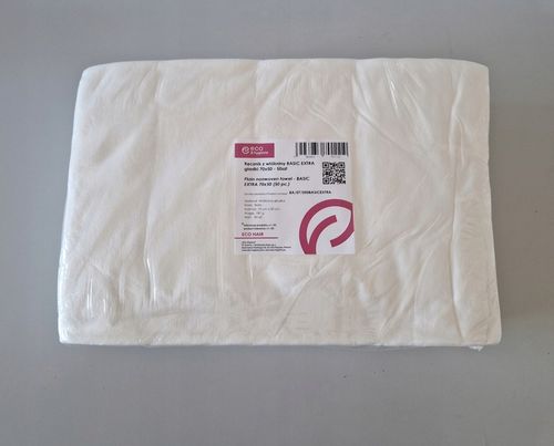 Jednorazowy ręcznik fryzjerski GŁADKI 70x50 50 szt na Arena.pl