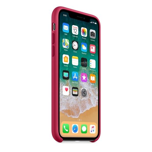 Apple iPhone X Silicone Case - Rose Red na Arena.pl