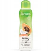 Tropiclean Papaya Coconut 355ml Luxury 2 w 1 szampon dla Psa lub Kota
