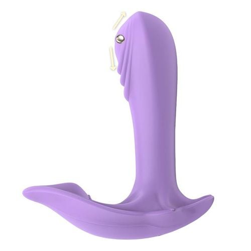 masażer dla kobiet i mężczyzn, silikonowy. z 5 wibracjami i pilotem na Arena.pl