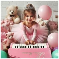 PIANINKO ORGANY DLA DZIECI KEYBOARD MP3 PIANINO NAUKA GRY GRANIA + MIKROFON