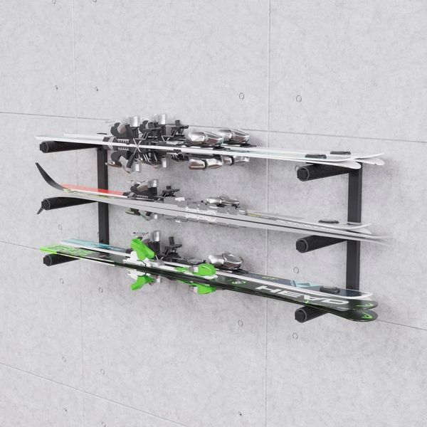 UCHWYT ŚCIENNY NA DREWNO NARTY DESKĘ SNOWBOARD zdjęcie 2