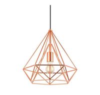 Lampa wisząca Indust E27 60W miedziana nowoczesna fra