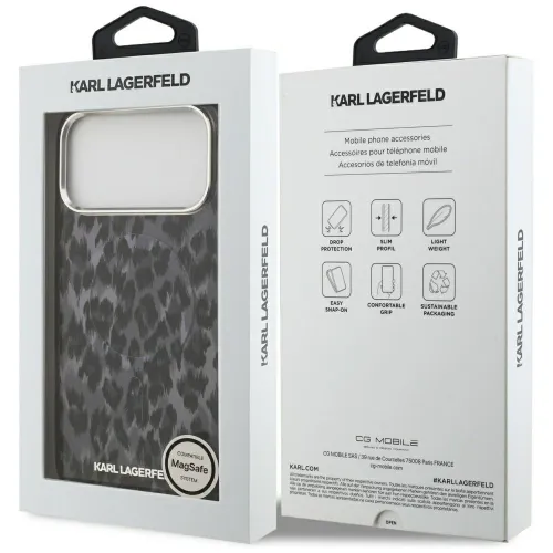 etui karl lagerfeld iml leopard pattern magsafe na iphone 17 pro max na Arena.pl