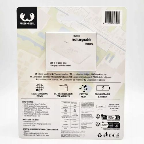 Lokalizator Inteligentny w postaci karty Fresh ’n Rebel SMART FINDER biały na Arena.pl
