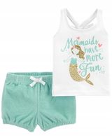 Carters Zestaw 2-el. Tank-top szorty Syrena