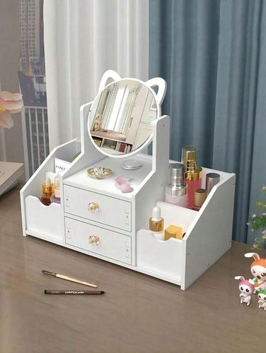 Toaletka dla dziewczynek z lustem organizer KOCIE USZY prezent na Arena.pl