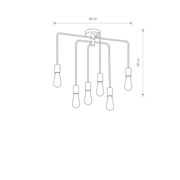 Lampa sufitowa AXIS zdjęcie 2