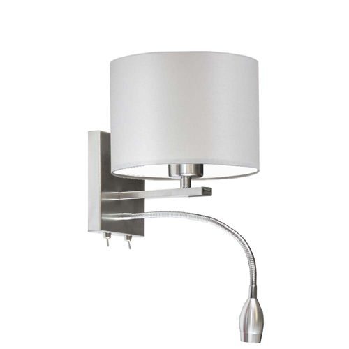 Czarny kinkiet z włącznikiem SENEGAL z reflektorem LED na Arena.pl