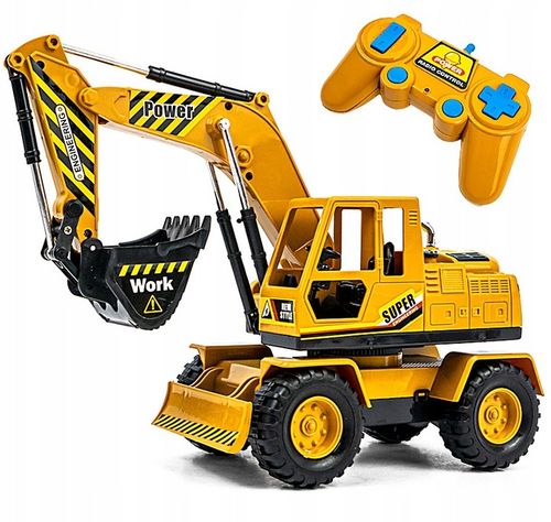 ZDALNIE STEROWANA KOPARKA SPYCHACZ NA PILOT na Arena.pl