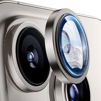 Szkło 9H osłona aparatu Hoerrye iPhone 16 Pro Max/Pro naturalny tytan