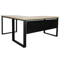 Biurko narożne prawe blenda Dąb Brunico 160 MebleKreator