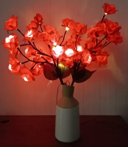 Lampki Ogrodowe LED Krzew Róży 2 szt, 40 Diod na Arena.pl