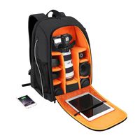plecak fotograficzny puluz wodoodporny (czarny) pu5011b