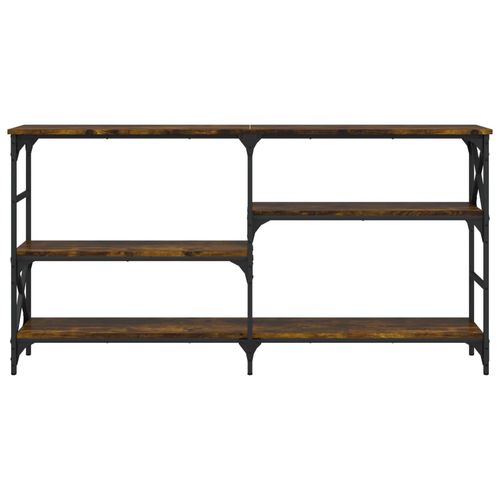 Stolik konsolowy, przydymiony dąb, 150x29x76,5 cm na Arena.pl