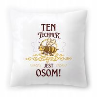 Poduszka Dla Technika Na Urodziny Prezent Z Nadrukiem Ze Zdjęciem