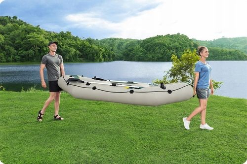 BESTWAY 65160 PONTON RANGER ELITE X3 RAFT SET 3 OS. POMPKA + WIOSŁA na Arena.pl