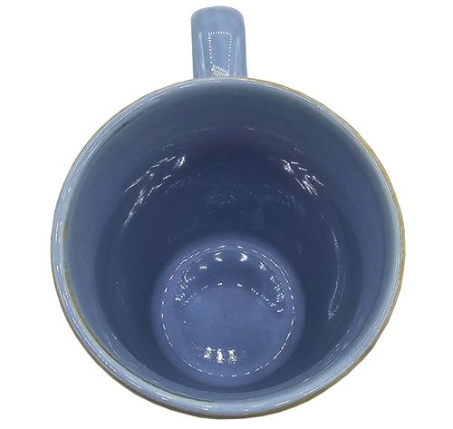 Kubek ceramiczny 330 ml niebieski na Arena.pl