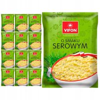 Vifon Zupa błyskawiczna o smaku serowym 65 g x 12 sztuk